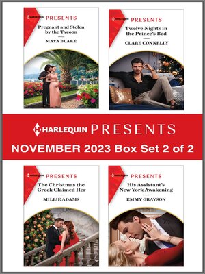 cover image of Harlequin Presents November 2023--Box Set 2 of 2